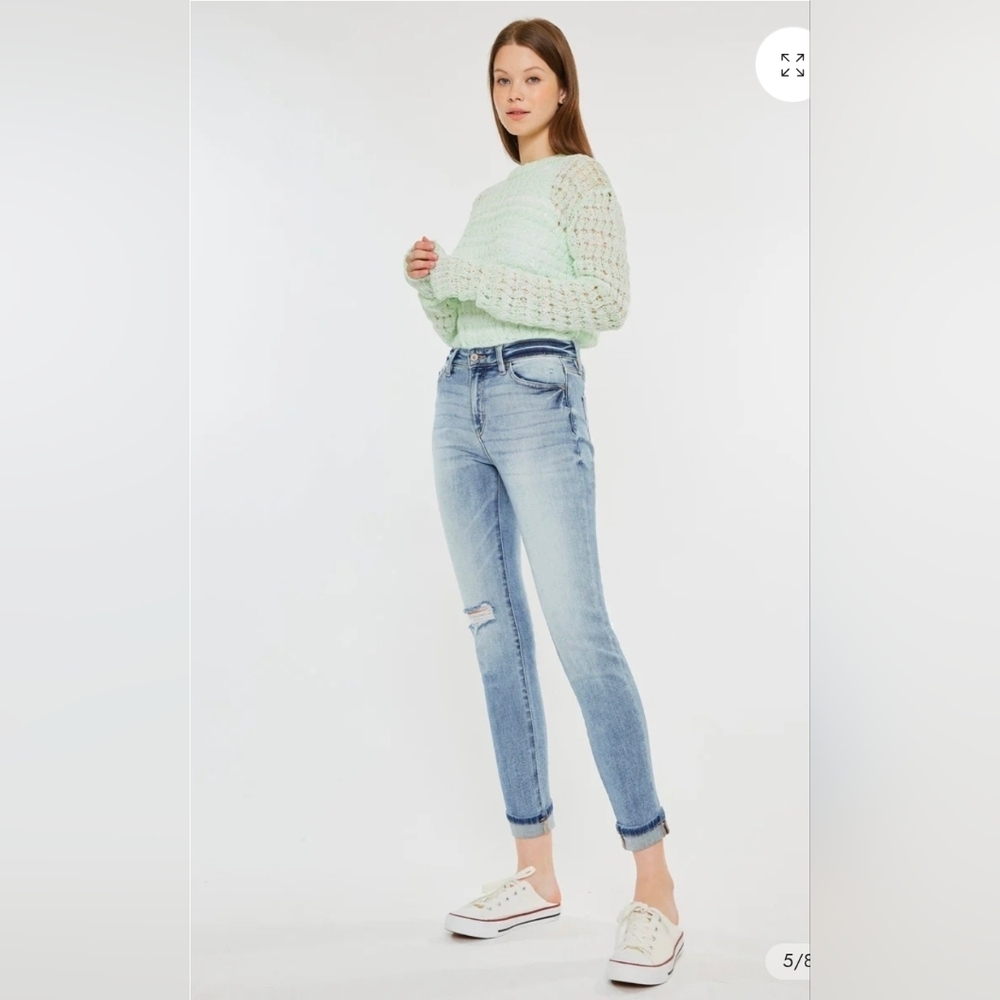 ❤️ KANCAN HIGH RISE REMIO MOM JEANS, 4 (27)